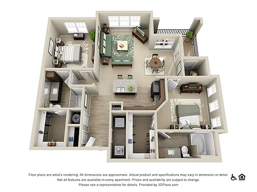 Floor plan B3
