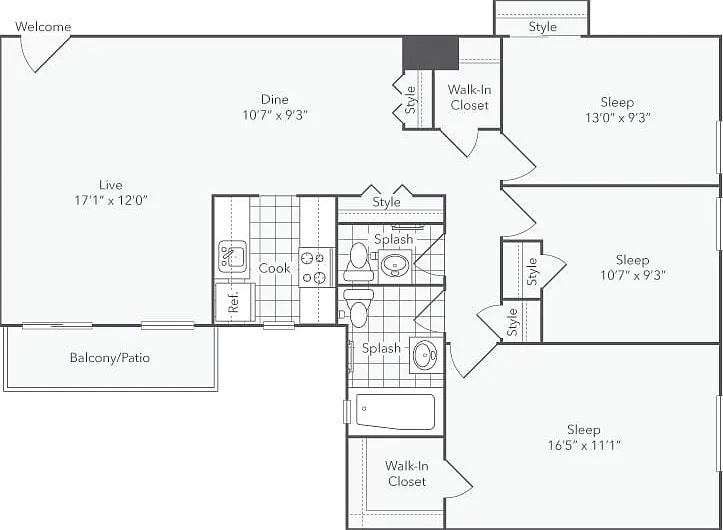 Dover Floorplan Dover Floorplan