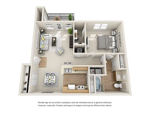 Floor plan Asherville - A1