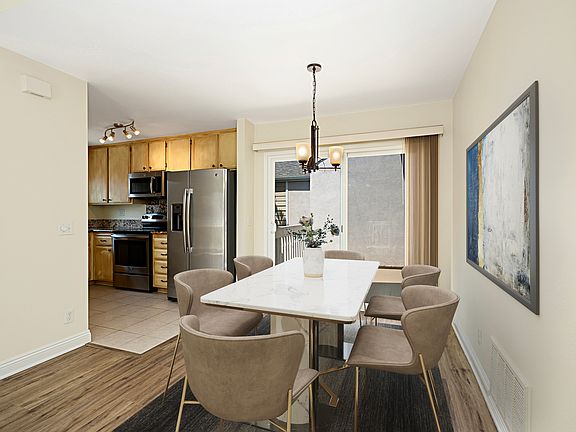 Dining Area Virtually Staged