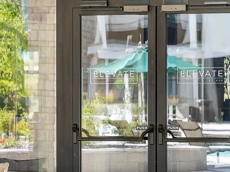 Clubhouse Pool Entrance