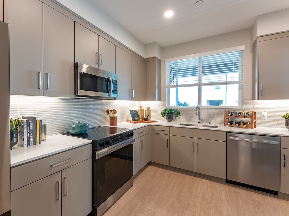 Kitchen and Living Room with Decor