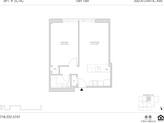 2nd image of 200 Atlantic Ave APT 2C