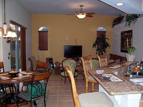 Kitchen into Family Room