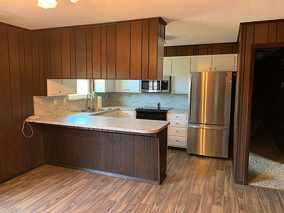 Kitchen with new appliances