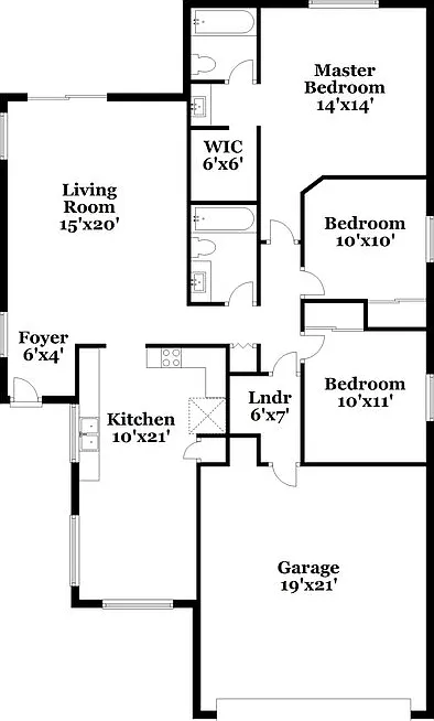 3 bed, 2.0 bath, 1313 sqft, $2,245 — Photo 2