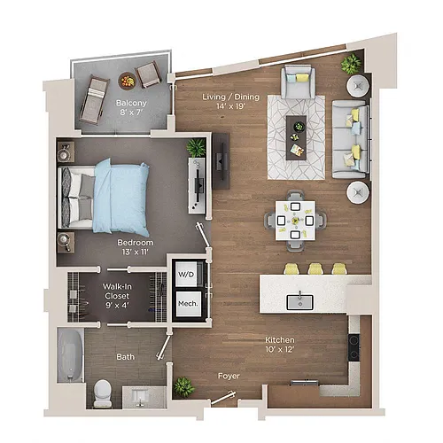 Floor plan A11