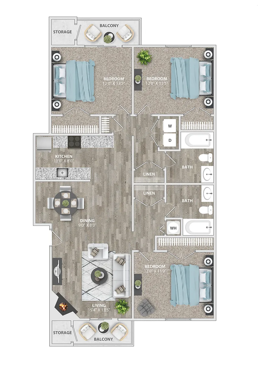 Floor plan C1