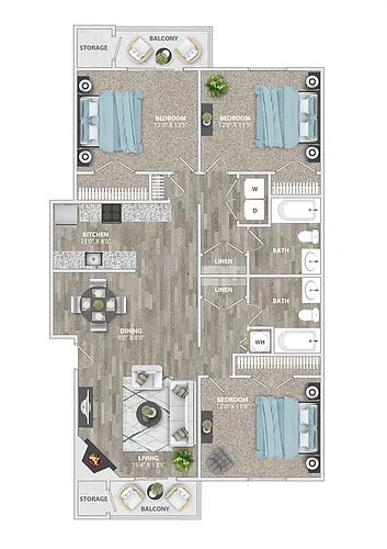 Floor plan C1