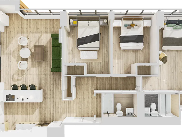 Cosmo 440 Luxury Apartments — Photo 103