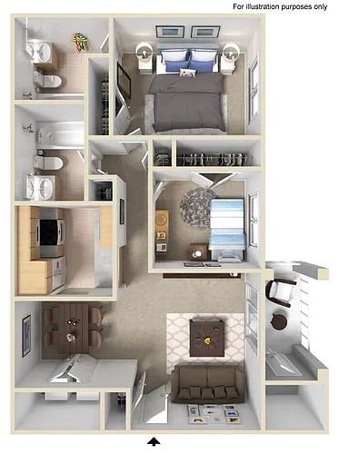 Floor plan The Harlow