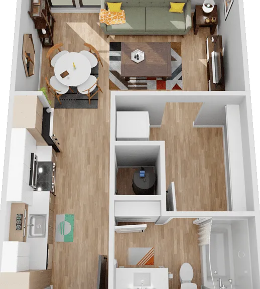 Russian Blue Floorplan Diagram