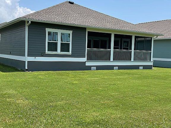 back yard from golf course 