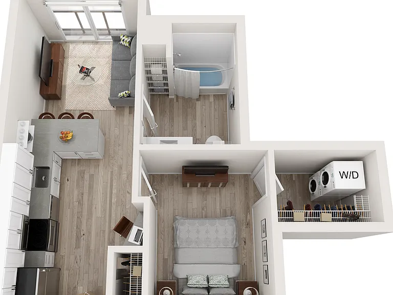 Plan A2 | 1 bedroom, 1 bathroom Plan A2 | 1 bedroom, 1 bathroom