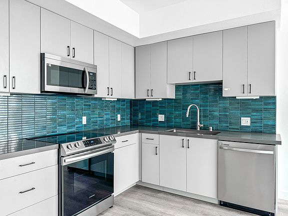 Electric Blues Interior Finish