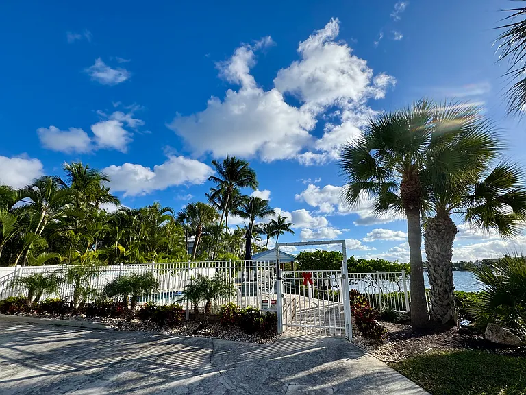 Gated community pool