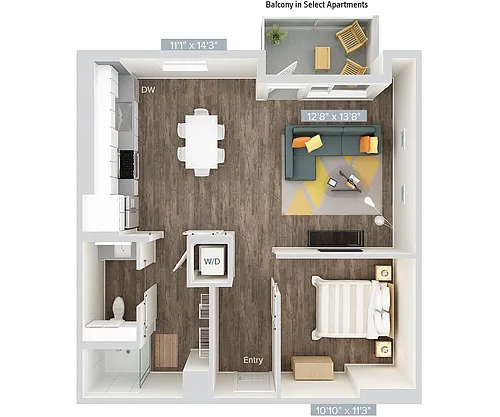 Floor plan A8V-751-755