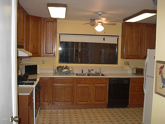kitchen with walk in pantry