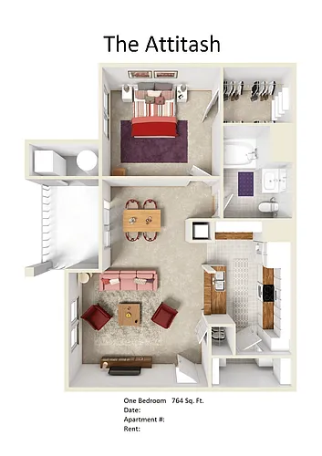 Floor plan Attitash