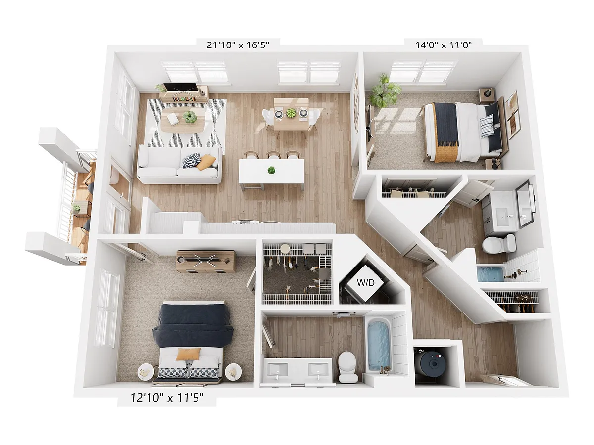 Floor plan B2