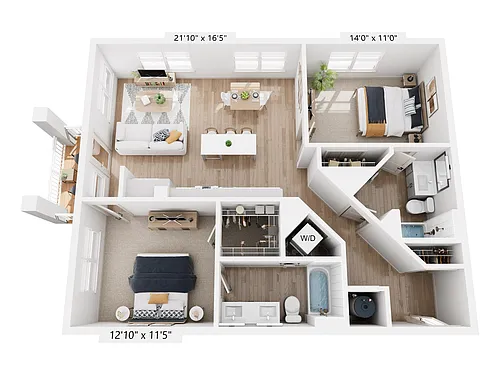 Floor plan B2