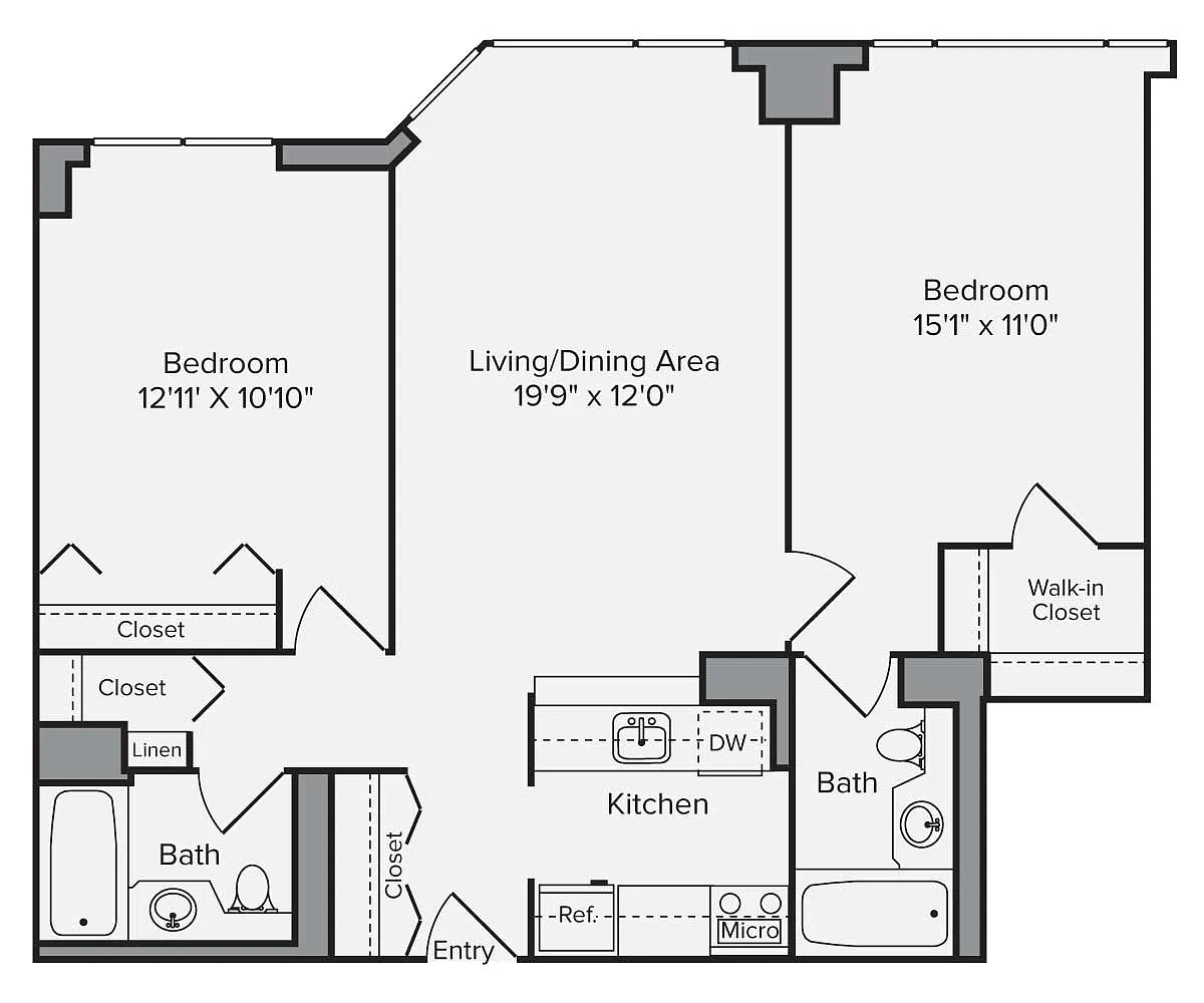 Floor plan B1-947-Classic