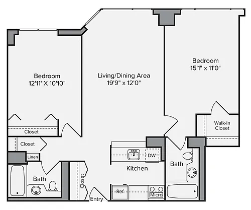 Floor plan B1-947-Classic