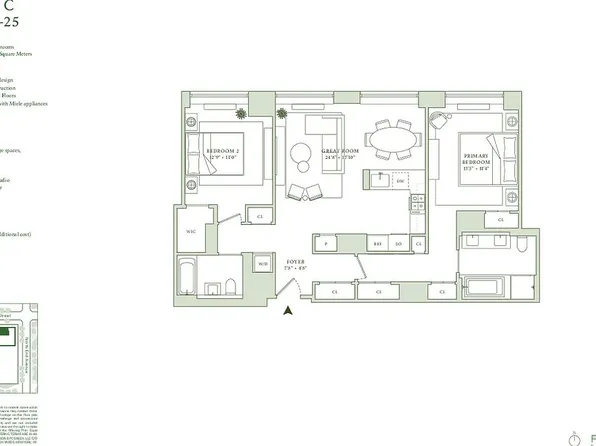 210 Warren St #23C, New York, NY 10282