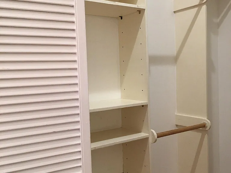 Closet area in Master Bedroom