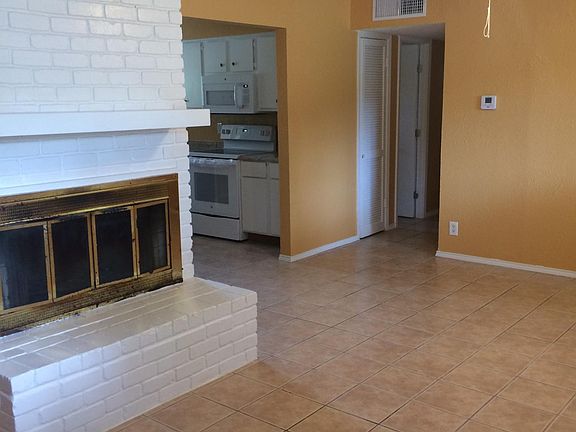 Fireplace and Living area- Open kitchen