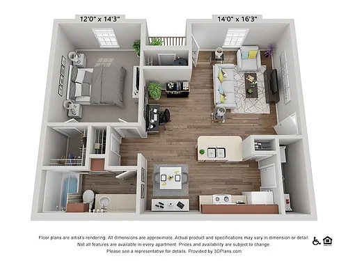 Floor plan The Elm
