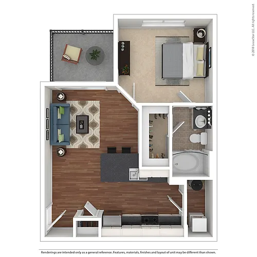 Floor plan Park Row 1