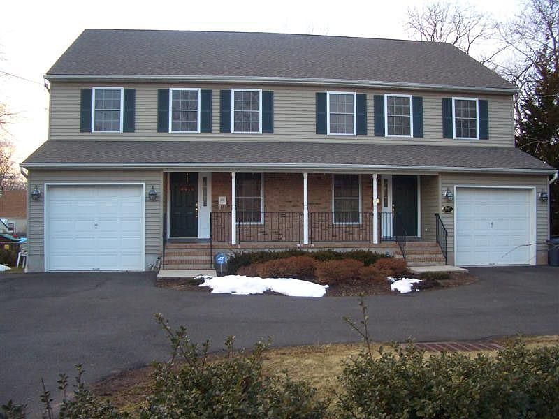 Front View. left side of duplex is for sale