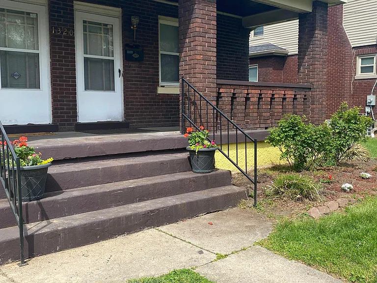Front steps