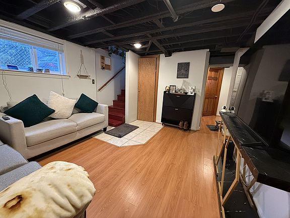 This and following photos are of the apartment as furnished by our last tenants