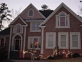 Front of house-3 side brick