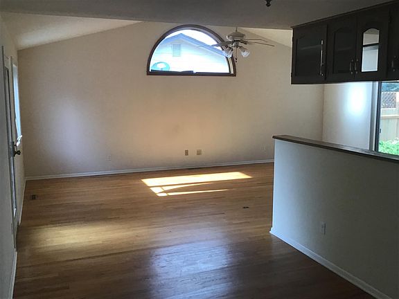 family room off of kitchen and dining space