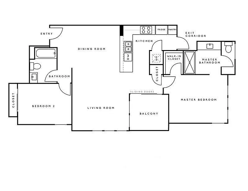 Floor plan B1