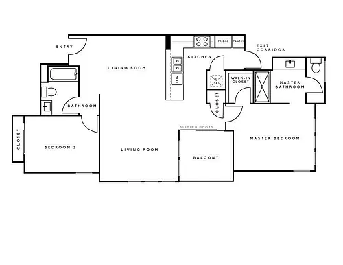 Floor plan B1
