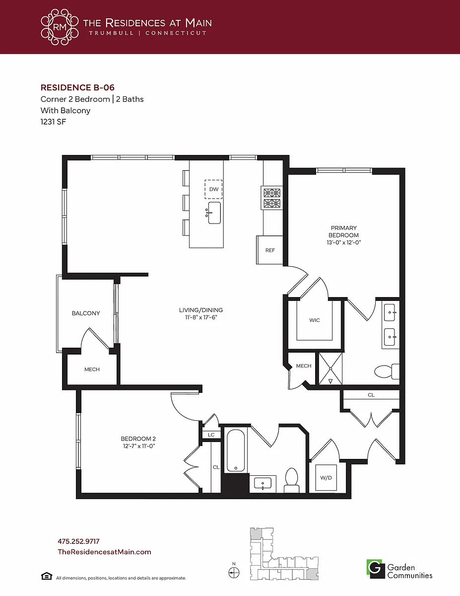 Floor plan $2.52/sq.ft. - B-06