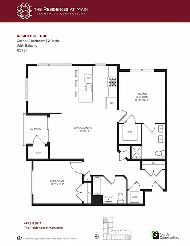 Floor plan $2.48/sq.ft. - B-06