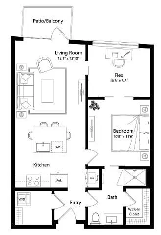 Floor plan A14