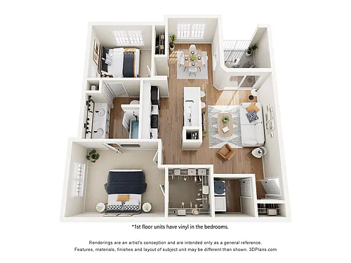 Floor plan Oak