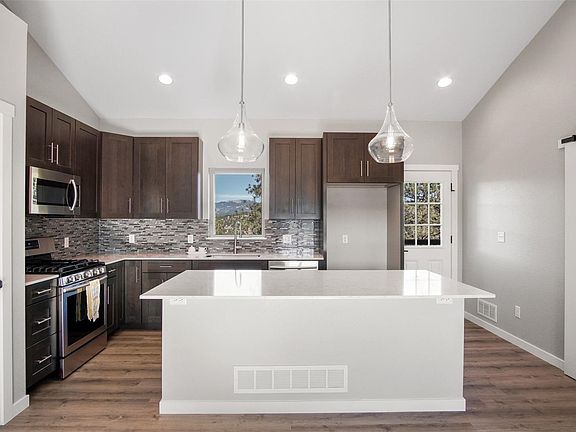 Modern, open kitchen