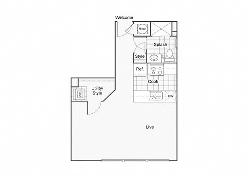 Floor plan Valentino