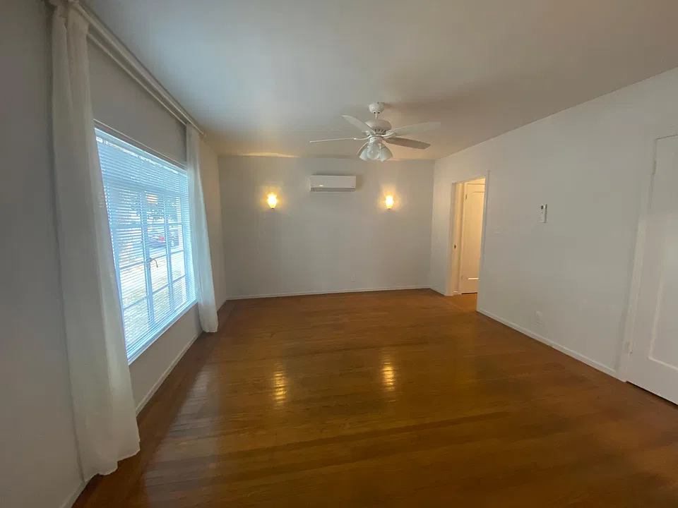 Living room from front door