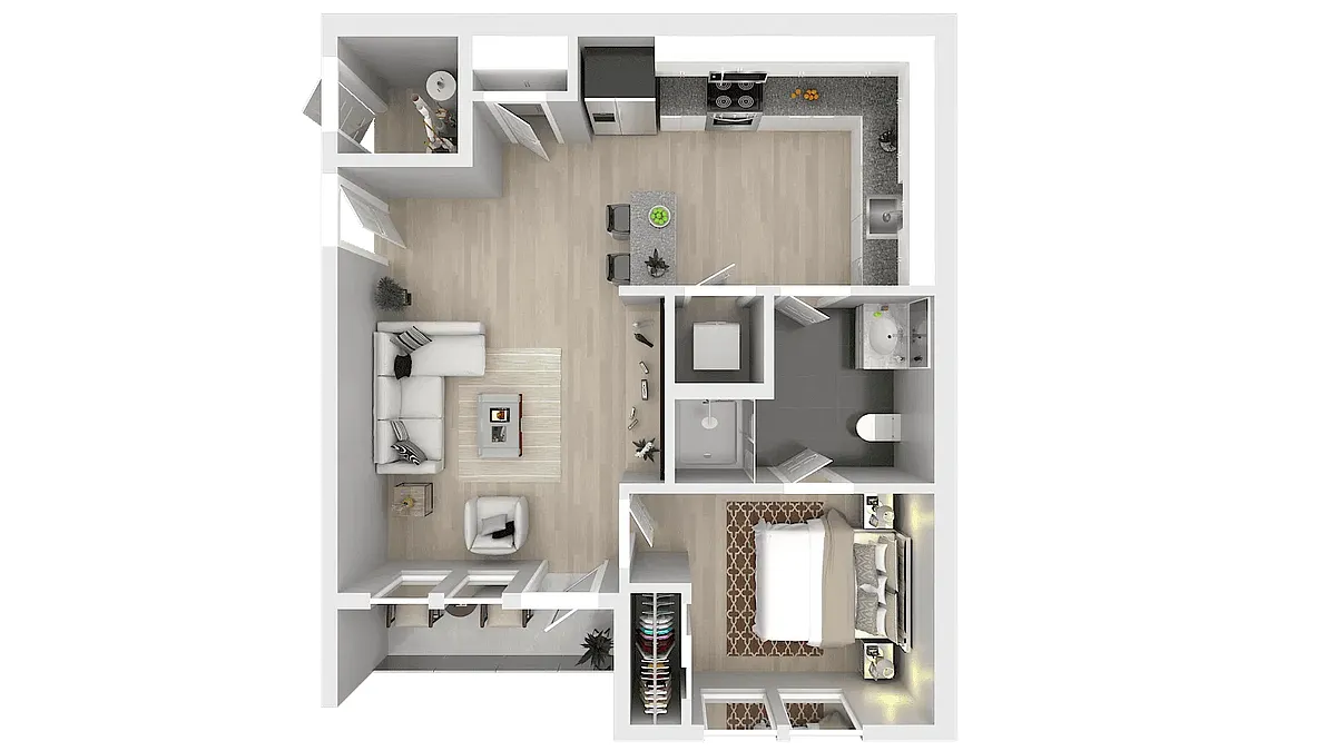 Floor plan Unfurnished