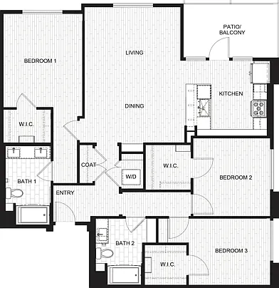 The Odyssey floor plan Broadstone Atlas