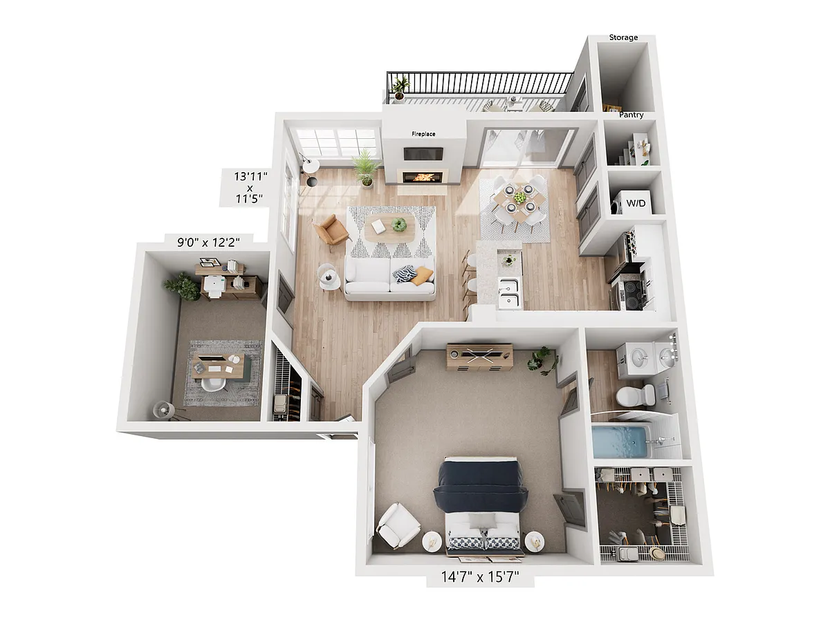 Floor plan A2