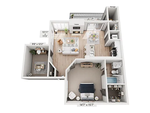 Floor plan A2